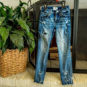 BKE Kids Blue Distressed Jeans